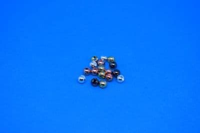 Tungsten Slotted Beads by AM Flytying