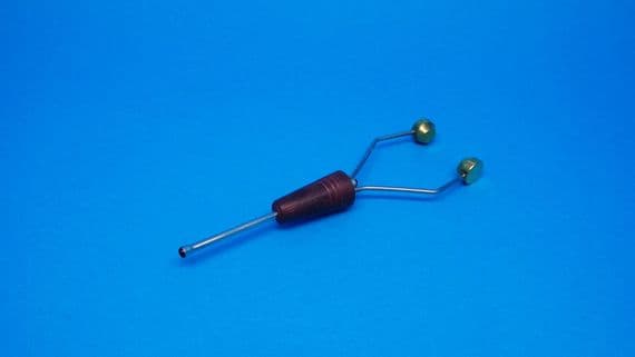 Wooden Handle Ceramic Bobbin holder ( FT 06 )