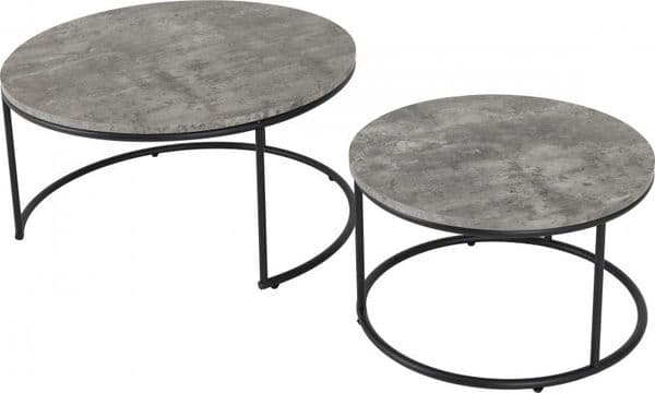 Athens Round Coffee Table Set