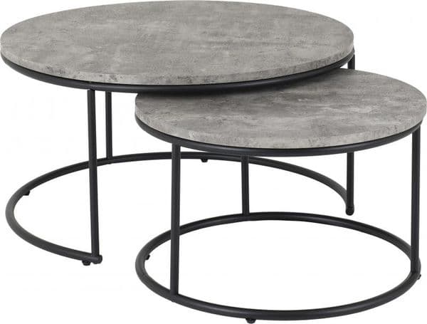 Athens Round Coffee Table Set