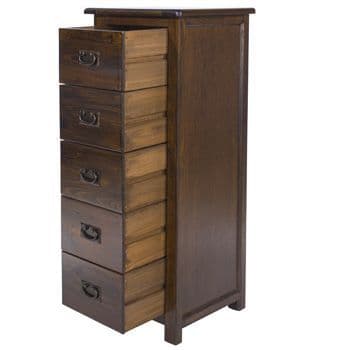 Boston 5 drawer narrow chest
