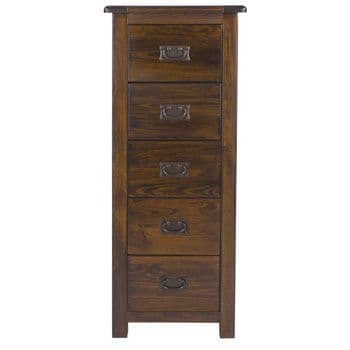 Boston 5 drawer narrow chest