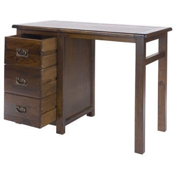 Boston single pedestal dressing table