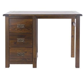 Boston single pedestal dressing table