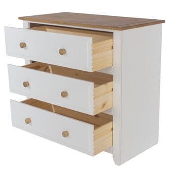 Capri 3 drawer chest