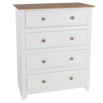 Capri 4 drawer chest
