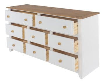 Capri 6+2 drawer large chest