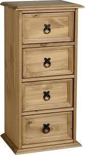Corona 4 Drawer CD Chest