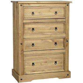 Corona 4 Drawer Chest