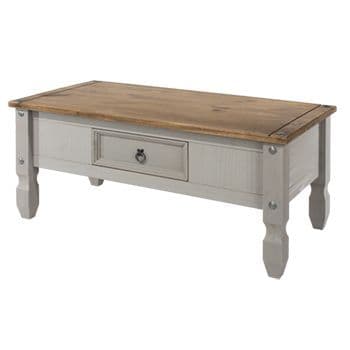 Corona Grey Wash coffee table