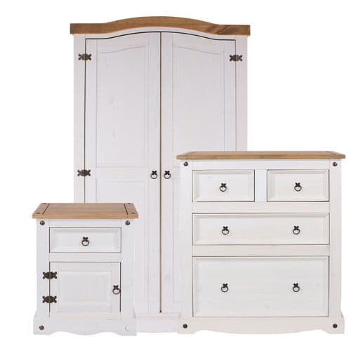 Corona White Wash 3 Piece set 1 x CRW510, 1 x CRW512, 1 x CRW520