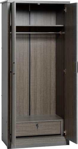 Lisbon 2 Door Wardrobe BWG