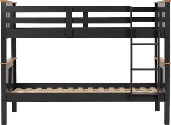 Neptune Bunk Bed GREY/OAK