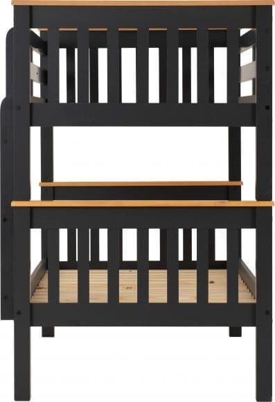 Neptune Bunk Bed GREY/OAK