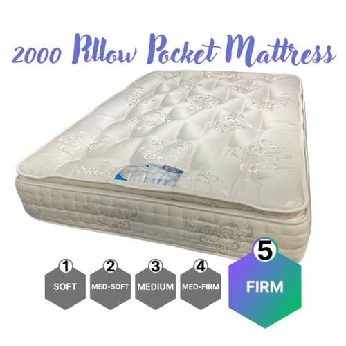 Walker & Slater '2000 Pillow Pocket' Mattress