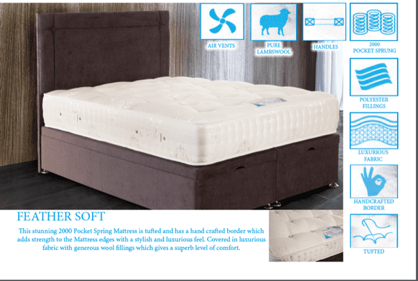 Walker & Slater 'Feather Soft' Mattress