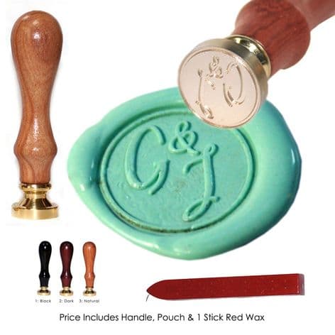 Wax Seal Stamp 20mm Personalised Initials