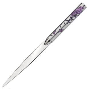 Bird of Paradise Silver Paperknife