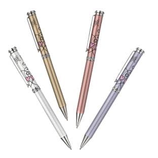 Butterflies & Hearts Crystal Pens