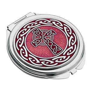Celtic Cross Compact Mirror