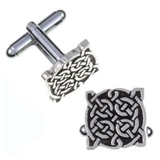 Celtic Four Knot T-bar Cufflinks