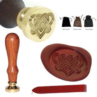 Celtic Heart Wax Seal Stamp