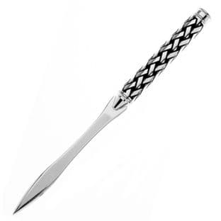 Celtic Plaid Knot Letter Opener (inlaid design)