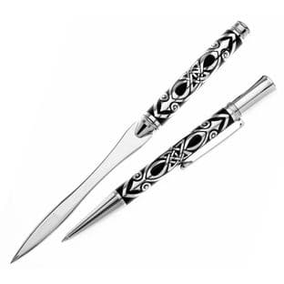 Celtic Spear Ballpoint Pen & Letter Opener Set
