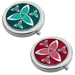 Celtic Trinity Knot Compact Mirror