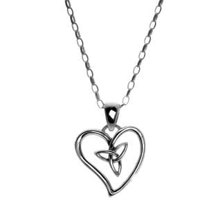 Celtic Trinity Knot Silver Pendant
