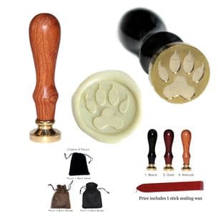 Claws Paw Print Wax Seal Stamp