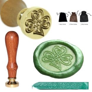 Irish Shamrock Wax Seal Stamp
