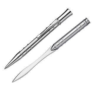 Mackintosh Etched Lattice Ballpoint Pen & Paperknife