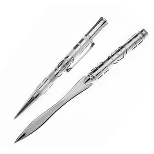 Mackintosh Etched Rose Ballpoint Pen & Paperknife