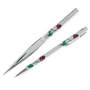 Mackintosh Red Rose Ball Pen & Paperknife