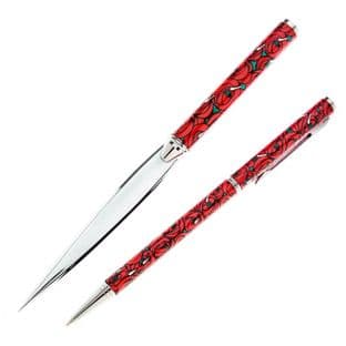 Mackintosh Red Rose Slim Pen Set
