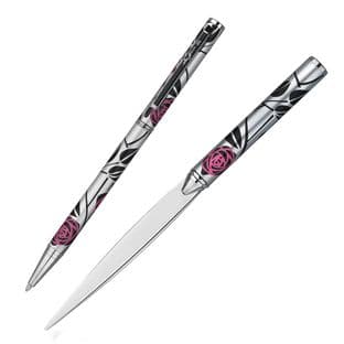 Mackintosh Rose Pen & letter Opener Set