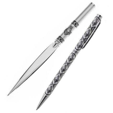 Masonic Pen & Letter Opener Gift Set