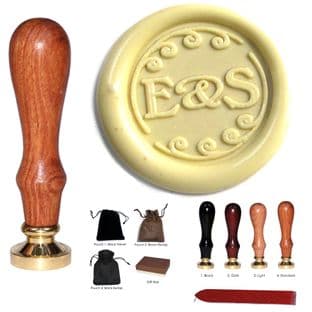 Ornate Swirl Personalised Wax Stamp