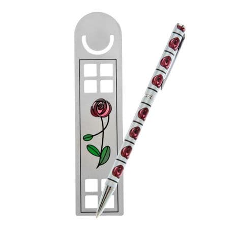 Rennie Mackintosh Pen & Bookmark Set (1)