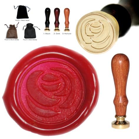 Rennie Mackintosh Rose Wax Seal Stamp