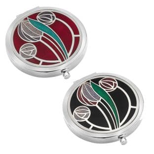 Rennie Mackintosh Roses Compact Mirror