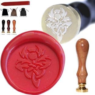 Scottish Thistle Wax Seal Stamp