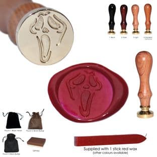 Scream Design Wax Seal Stamp
