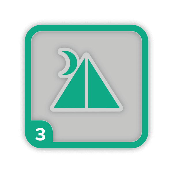 Camping Staged Award - Level 3