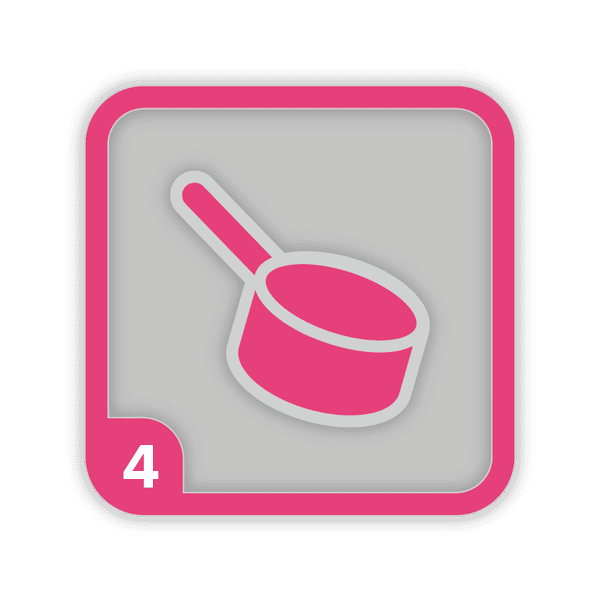 Cooking Staged Award - Level 4