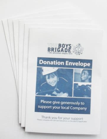 DONATION ENVELOPES - Pack of 100)