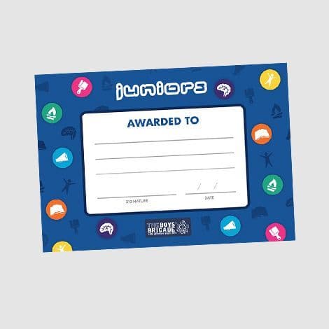 JUNIORS OPEN CERTIFICATE - PACK OF 10