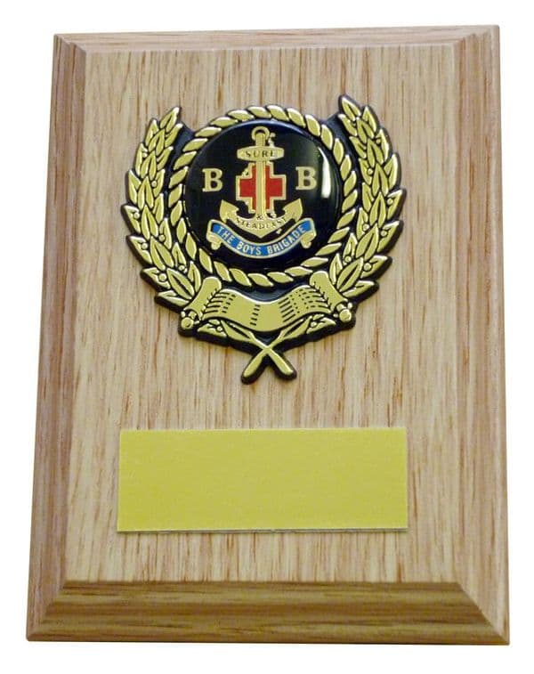 LIGHT WOOD PLAQUE