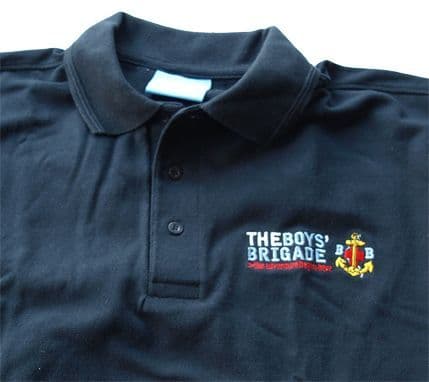 NAVY ADVENTURE BEGINS HERE POLO